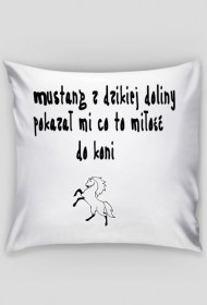 Mustangowa poduszka xd