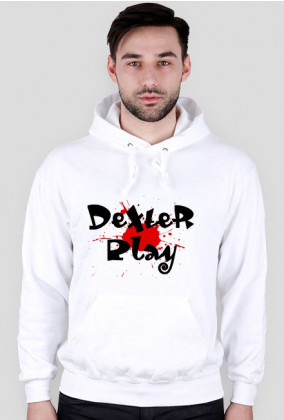 Bluza męska - biała - DeXteR Play