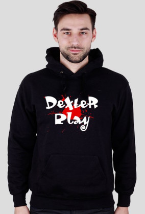 Bluza męska - czarna - DeXteR Play