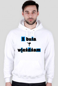 Bluza męska - biała - Z buta