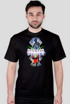 Koszulka męska - czarna - DeXteR Moto