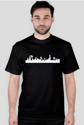 Koszulka męska - czarna - DeXteR City