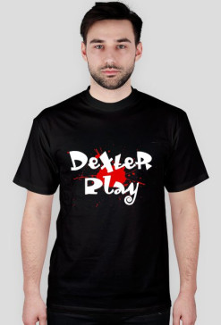 Koszulka męska - czarna - DeXteR Play