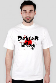 Koszulka męska - biała - DeXteR Play