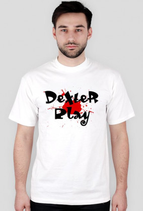 Koszulka męska - biała - DeXteR Play