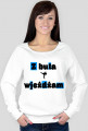 Bluza damska - biała - DeXteR z buta