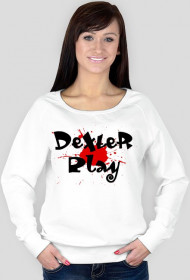 Bluza damska - biała - DeXteR Play