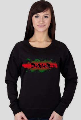 Bluza damska - czarna - DeXteR Splash