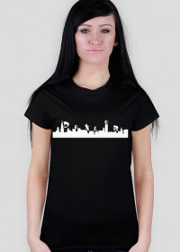 Koszulka damska - czarna - DeXteR City