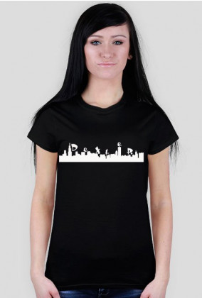 Koszulka damska - czarna - DeXteR City