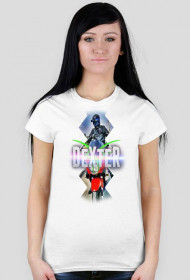 Koszulka damska - biała - DeXteR Moto