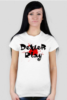 Koszulka damska - biała - DeXteR Play