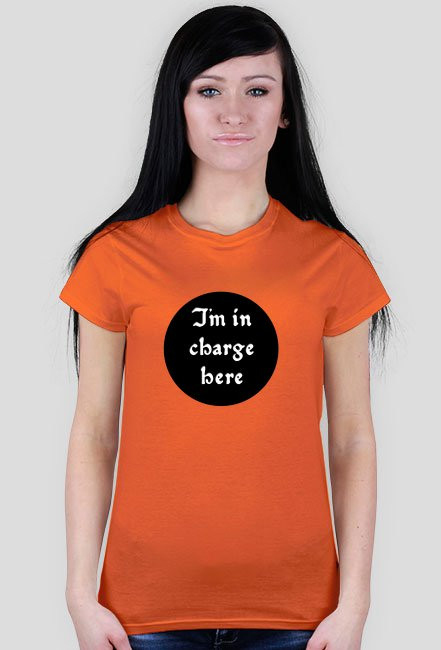 I'm in charge here (black)