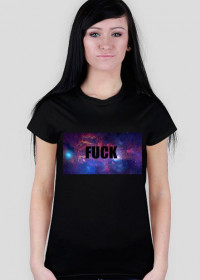 Koszulka galaxy FUCK czarna