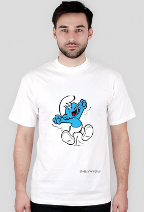 T-shirt męski Smerf Only4you.cupsell.pl