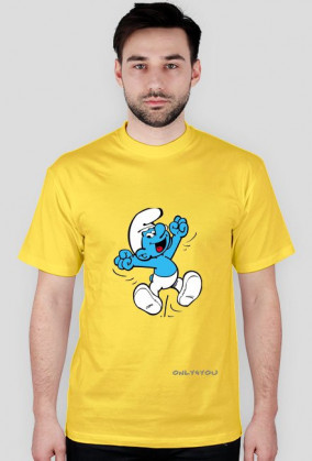 T-shirt męski Smerf Only4you.cupsell.pl