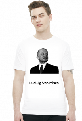 Ludwid Von Mises - koszulka różne kolory