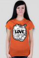 "Love" - Koszulka Doodles