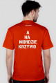KOSZULKA "NA KOSZULCE "PROSTO" A NA MORDZIE KRZYWO"