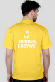 KOSZULKA "NA KOSZULCE "PROSTO" A NA MORDZIE KRZYWO"