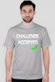 Koszulka Challenge Accepted (BIAŁY)