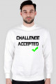 Długi Rękaw Challenge Accepted (CZARNY)