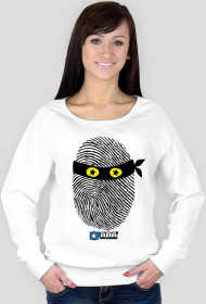 Bluza damska - Odcisk ninja. Pada