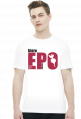 Biorę EPO w białej koszulce męskiej