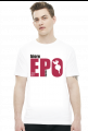 Biorę EPO w białej koszulce męskiej