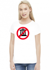 Anti-State - damska koszulka dwa kolory