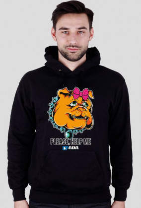 Bluza z kapturem - Pomóż mi. Pada