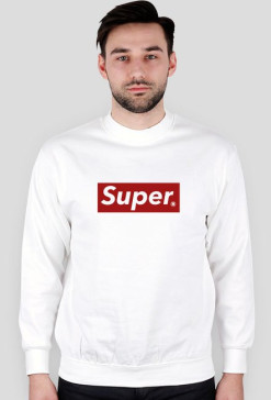 BLUZA BEZ KAPTURA SUPER KAŻDY KOLOR