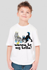 Koszulka "Wanna Be My Bella?" | wiele kolorów |Chłopiec