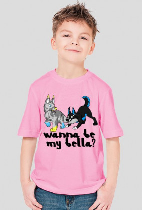 Koszulka "Wanna Be My Bella?" | wiele kolorów |Chłopiec