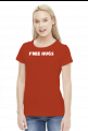 Free hugs - koszulka damska