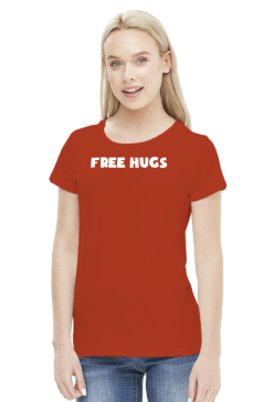 Free hugs - koszulka damska