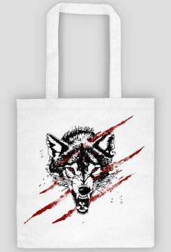 Very angry wolf czarny- Torba