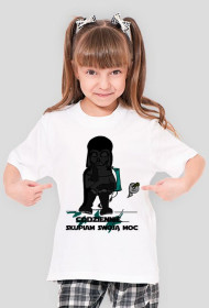 Codziennie skupiam swoją moc - koszulka dziecięca dla dziewczynki