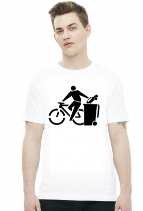 Rower - koszulka męska