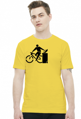 Rower - koszulka męska