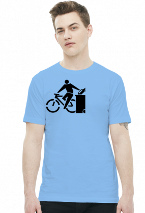 Rower - koszulka męska