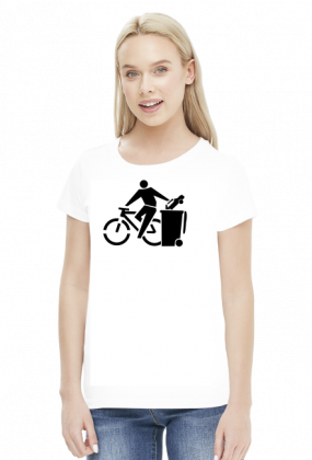Rower koszulka damska