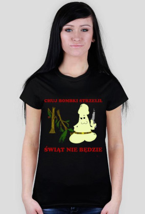 Świąt nie będzie - podkoszulka damska