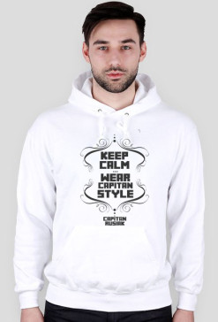 KEEP CALM BLUZA GRAY- CAPITAN