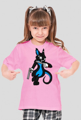 Koszulka "Gunner" | wiele kolorów | Dziewczynka