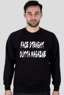 face straight outta magazine