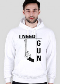 Bluza z kapturem "GUN"