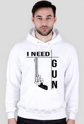Bluza z kapturem "GUN"