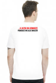 Jazda na ETZ-Cie, biała