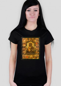 Theotokos - koszulka czarna damska